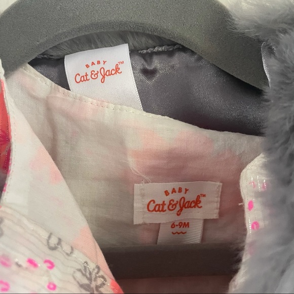 Cat & Jack Flower Dress and Matching Vest - Picture 3 of 4